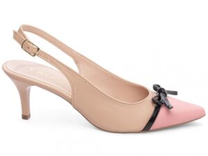 scarpin dourada salto 6cm napa | VitriNerm