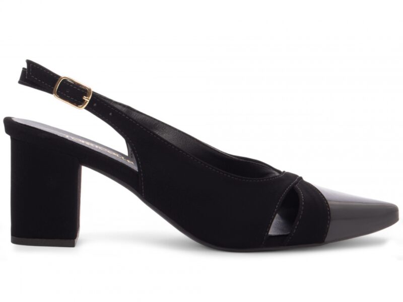 scarpin feminino preto par completo | VitriNerm