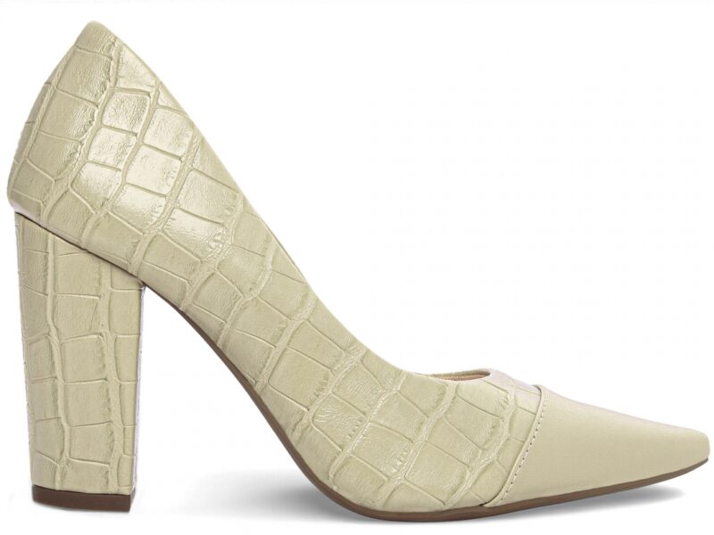 scarpin feminino verde par completo | VitriNerm