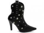 bota preta salto 9cm napa | VitriNerm