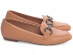 detalhe mocassim feminino caramelo feminino | VitriNerm