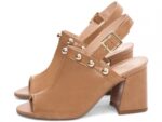 detalhe ankle boot feminino caramelo feminino | VitriNerm