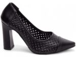 scarpin preto salto 9cm napa | VitriNerm