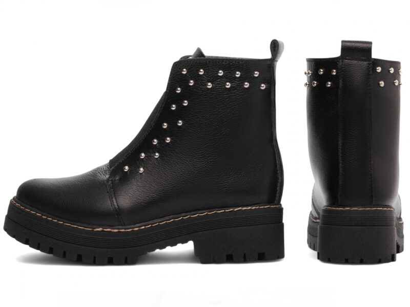 detalhe coturno feminino preto feminino | VitriNerm
