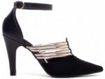 scarpin feminino preto par completo | VitriNerm