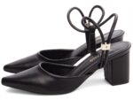 detalhe salto 6cm preto scarpin feminino | VitriNerm
