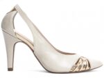 scarpin feminino off white par completo | VitriNerm
