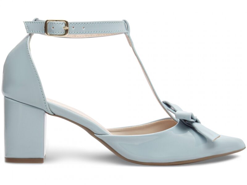 scarpin feminino azul par completo | VitriNerm