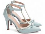 scarpin feminino azul solado antiderrapante | VitriNerm