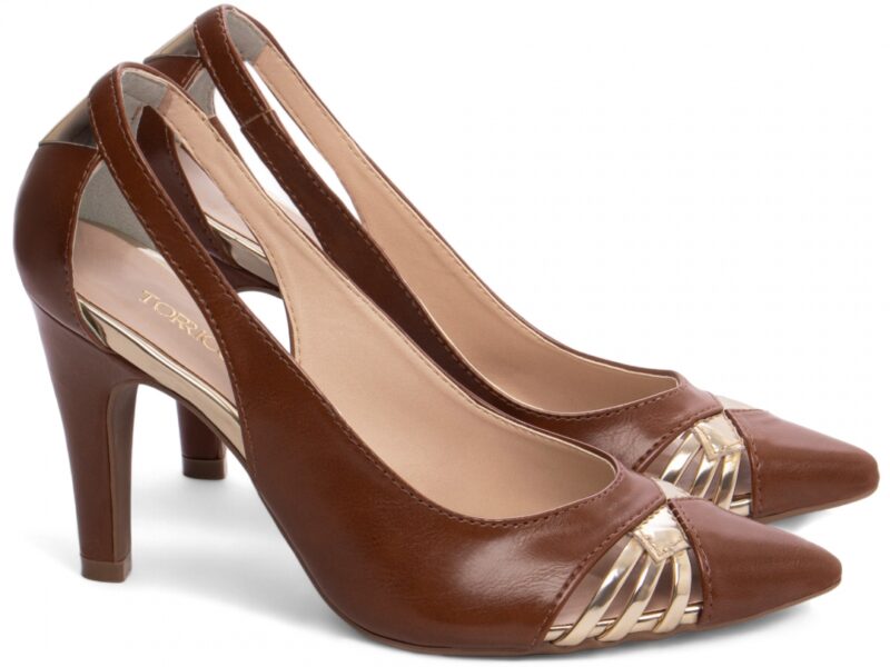 scarpin feminino caramelo solado antiderrapante | VitriNerm