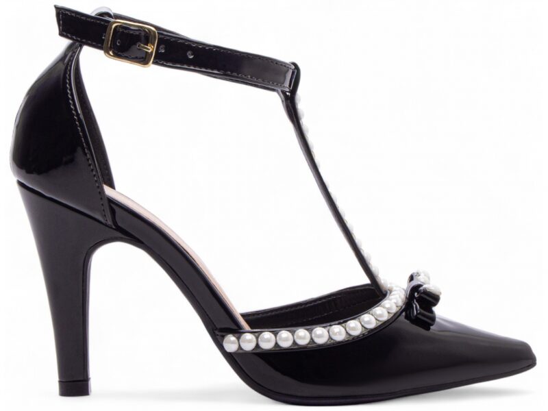 scarpin feminino preto par completo | VitriNerm