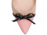detalhe bico scarpin feminino dourada feminino | VitriNerm