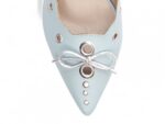 detalhe bico scarpin feminino azul feminino | VitriNerm