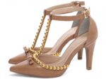 detalhe salto 9cm caramelo scarpin feminino | VitriNerm