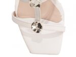 detalhe bico sandália feminina off white feminino | VitriNerm