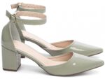 scarpin feminino dourada solado antiderrapante | VitriNerm