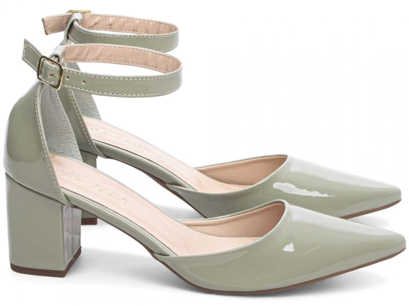 scarpin feminino dourada solado antiderrapante | VitriNerm