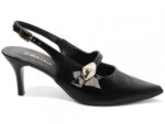 scarpin preto salto 6cm verniz | VitriNerm