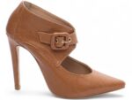 scarpin caramelo salto 12cm napa | VitriNerm