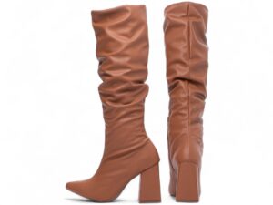 bota caramelo salto 9cm napa | VitriNerm