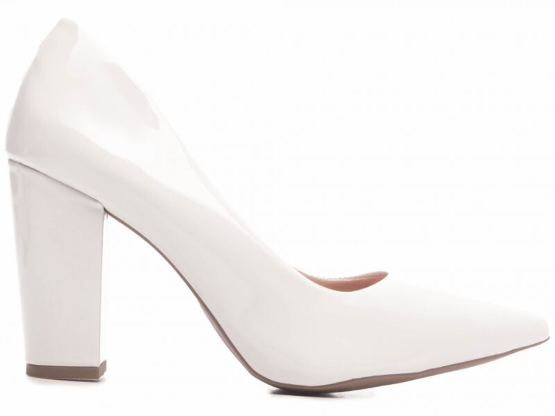 scarpin feminino off white par completo | VitriNerm