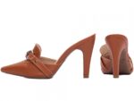 scarpin feminino caramelo vista lateral salto 9cm | VitriNerm