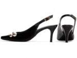scarpin feminino preto vista lateral salto 6cm | VitriNerm