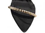 detalhe bico sandália feminina preto feminino | VitriNerm