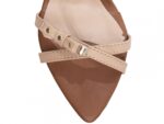 detalhe bico sandália feminina caramelo feminino | VitriNerm