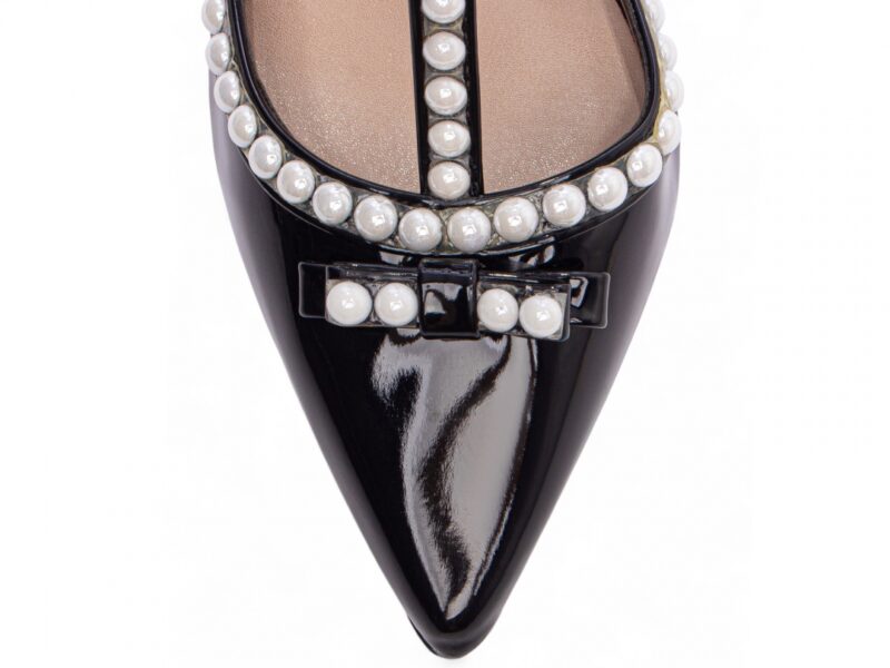 detalhe bico scarpin feminino preto feminino | VitriNerm