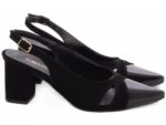 scarpin feminino preto solado antiderrapante | VitriNerm