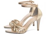 detalhe sandália feminina dourado feminino | VitriNerm
