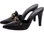 detalhe salto 9cm preto scarpin feminino | VitriNerm