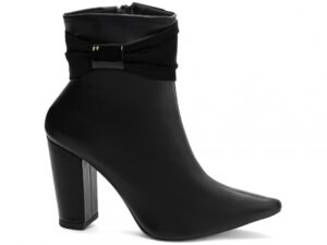 bota preta salto 9cm napa | VitriNerm