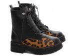 coturno feminino preto vista lateral | VitriNerm