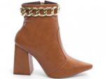 bota feminina caramelo vista lateral | VitriNerm