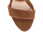 detalhe bico sandália feminina caramelo feminino | VitriNerm