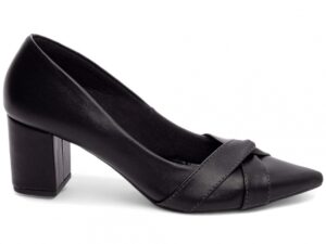scarpin preto salto 6,5cm napa | VitriNerm
