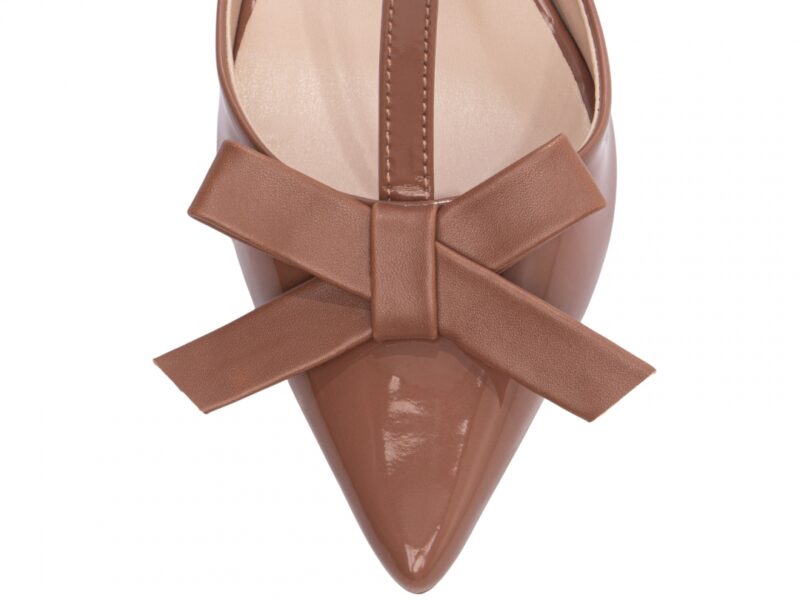 detalhe bico scarpin feminino caramelo feminino | VitriNerm