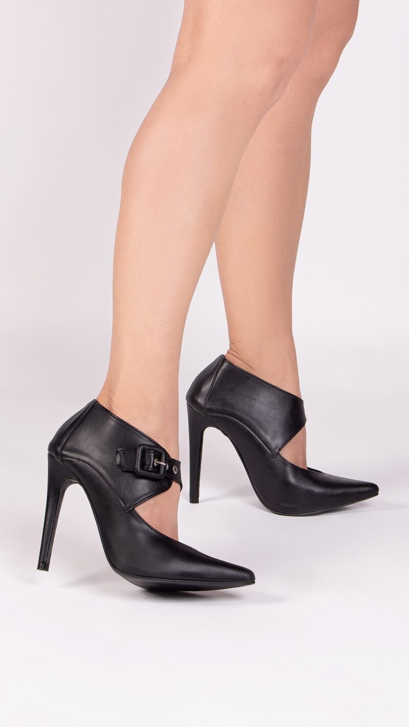 scarpin feminino preta feminino elegante comprar | VitriNerm