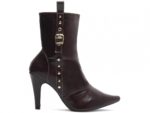 bota feminina marrom solado antiderrapante | VitriNerm