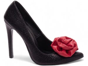 scarpin preto salto 12cm napa | VitriNerm