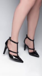 scarpin feminino preto feminino elegante comprar | VitriNerm