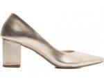 scarpin feminino dourado par completo | VitriNerm