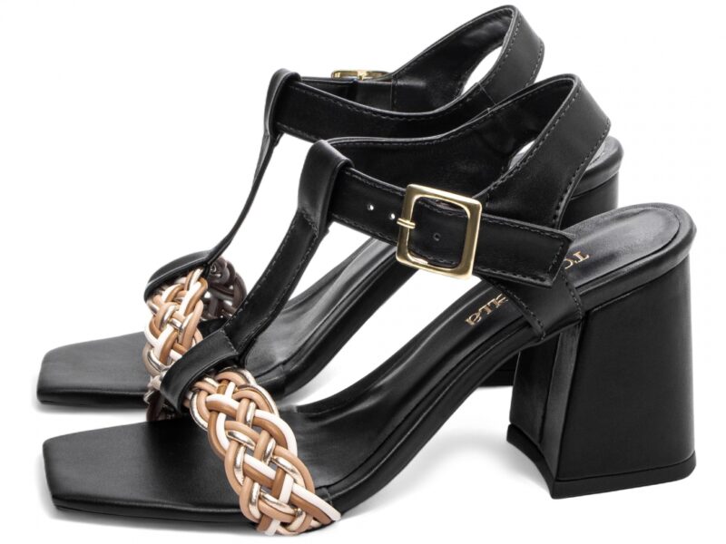 detalhe salto 7cm sandália feminina | VitriNerm