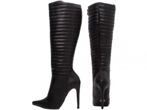 bota preta salto 12cm napa | VitriNerm
