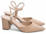 scarpin feminino bege solado antiderrapante | VitriNerm