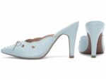 scarpin feminino azul vista lateral salto 9cm | VitriNerm