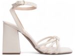 sandália feminina off white par completo | VitriNerm