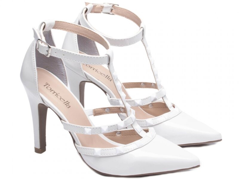 scarpin feminino off white solado antiderrapante | VitriNerm